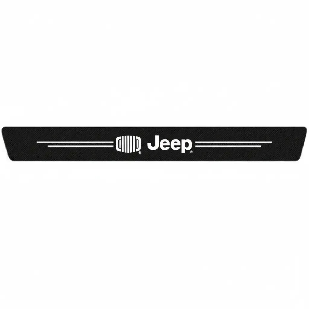 Car Door Sill Carbon Adhesive Kit