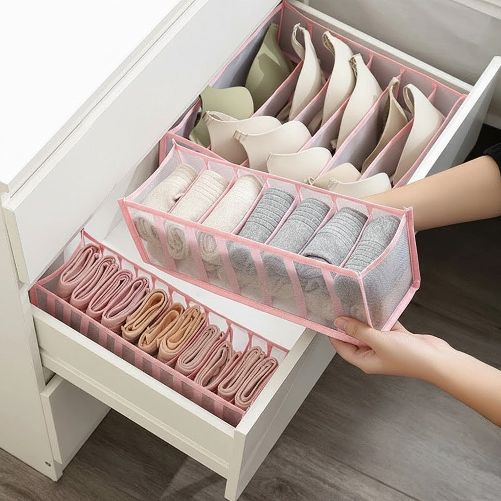 Mesh Grid Underwear Organizer Kit - BUY 2 GET 3