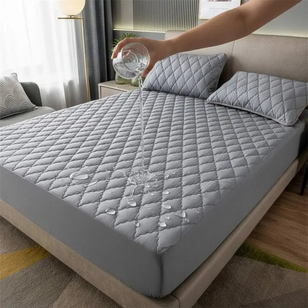 Waterproof Quilted Mattress Cover
