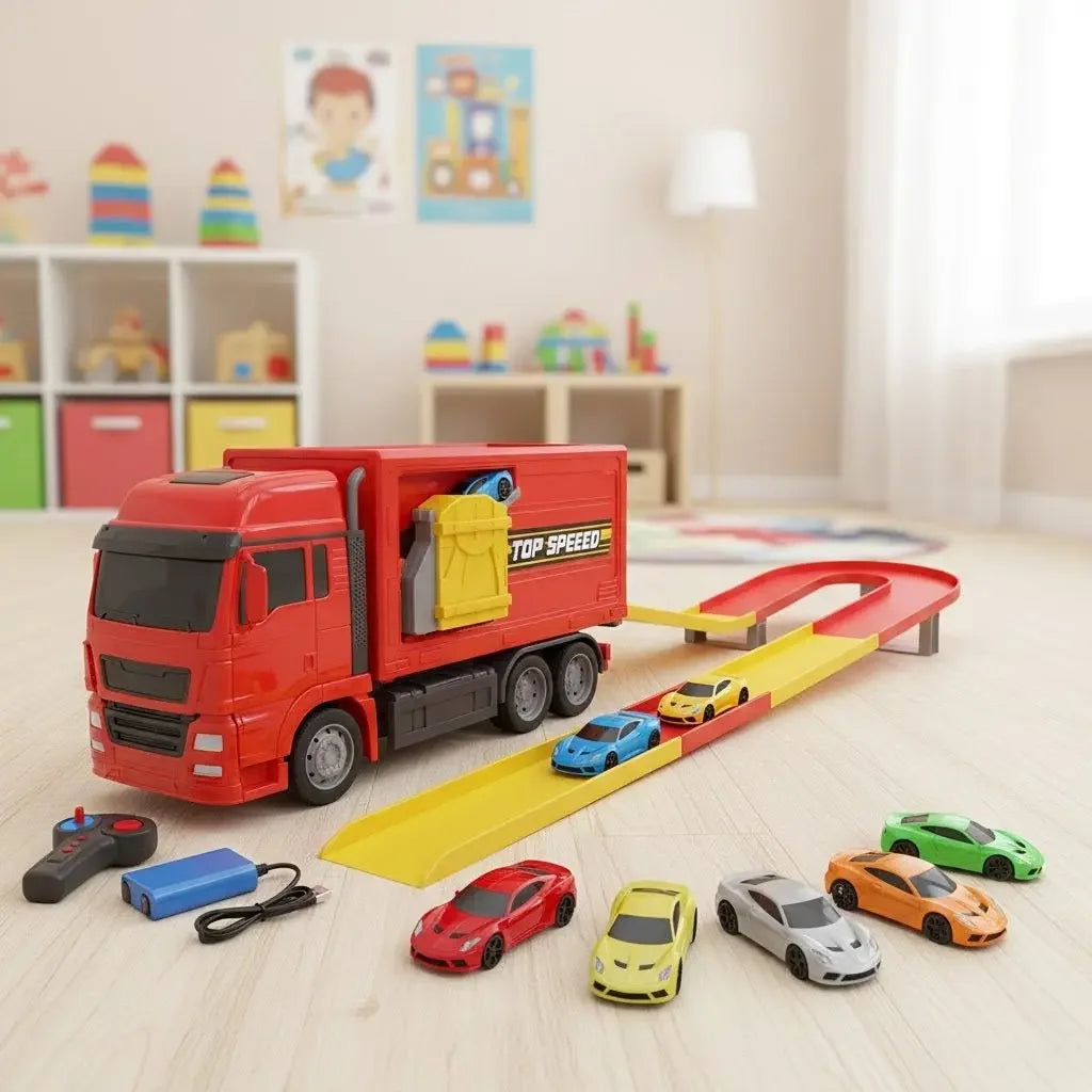 Transformer Truck with Race Track