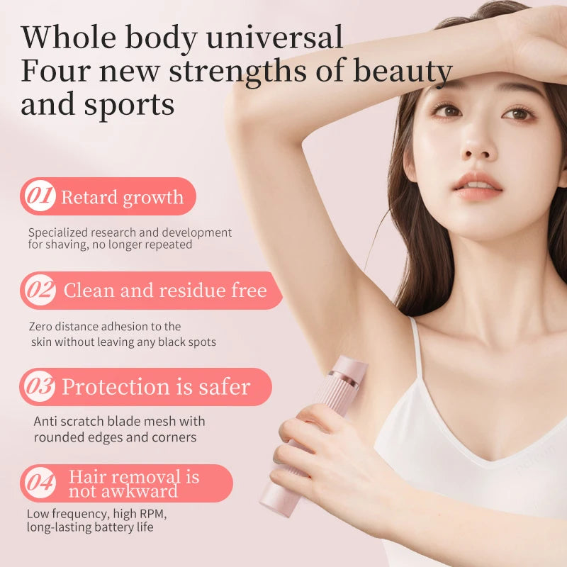 Ultra Sensitive Epilator for Intimate Parts