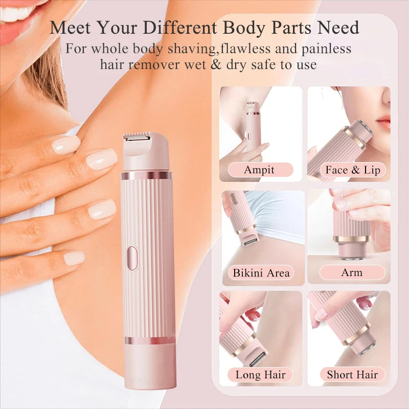 Ultra Sensitive Epilator for Intimate Parts
