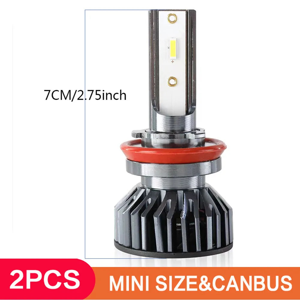 8000 Lumens LED Headlight Kit