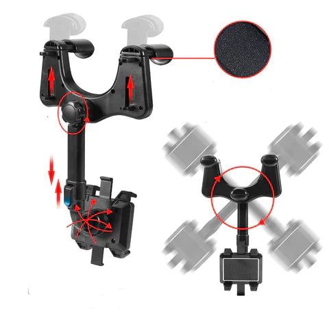 Multi-Angle Car Cell Phone Holder