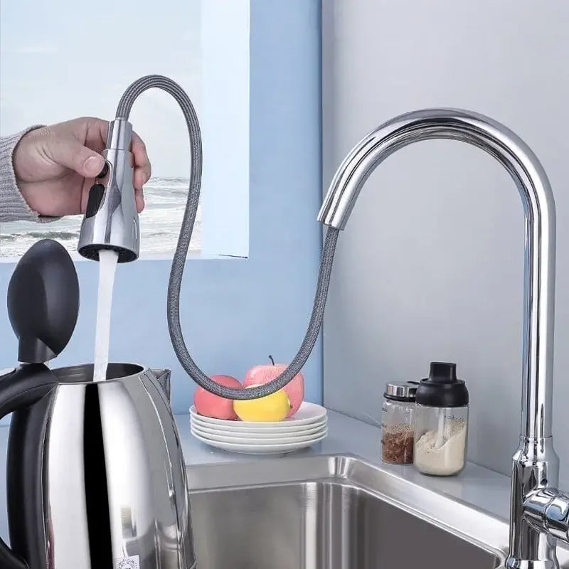 Chrome Kitchen Faucet
