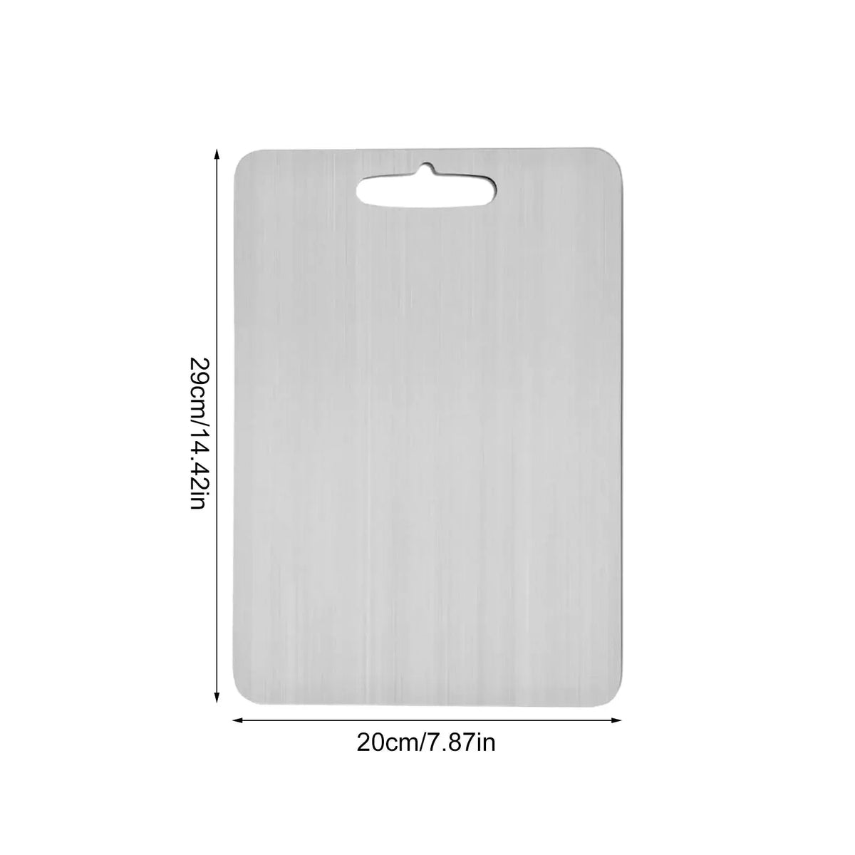 Antibacterial Stainless Steel Cutting Board