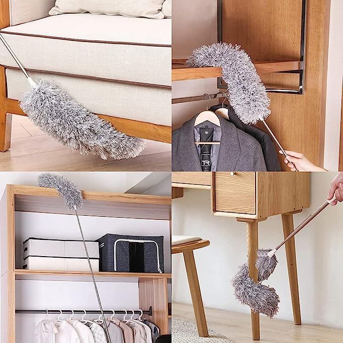 Foldable and Extendable Roof Duster