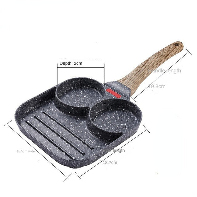 3 in 1 Non-Stick Frying Pan