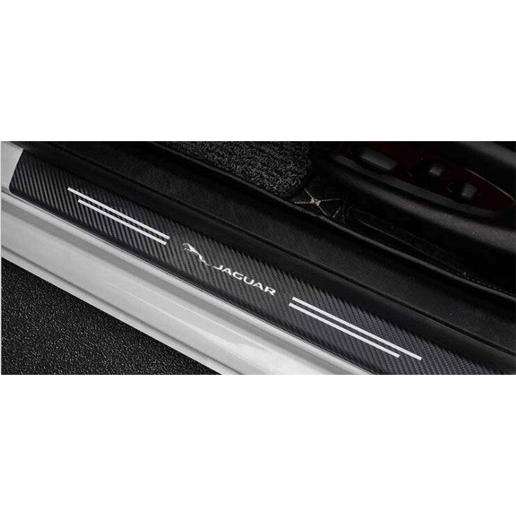 Car Door Sill Carbon Sticker Kit