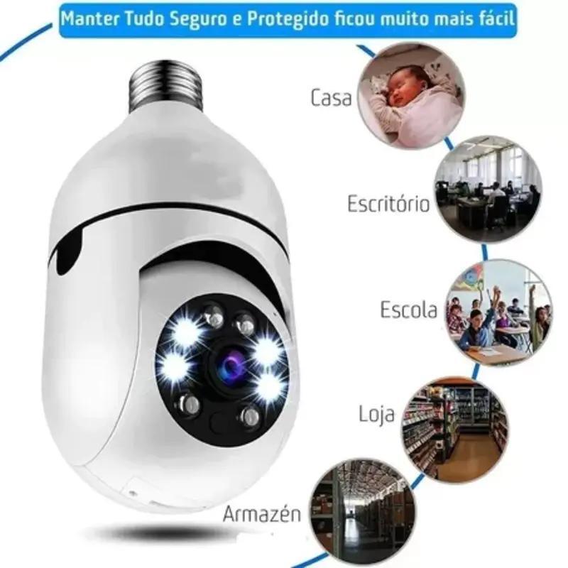 360 Degree Wi-Fi Security Camera Full HD 1080p With Microphone Recorder