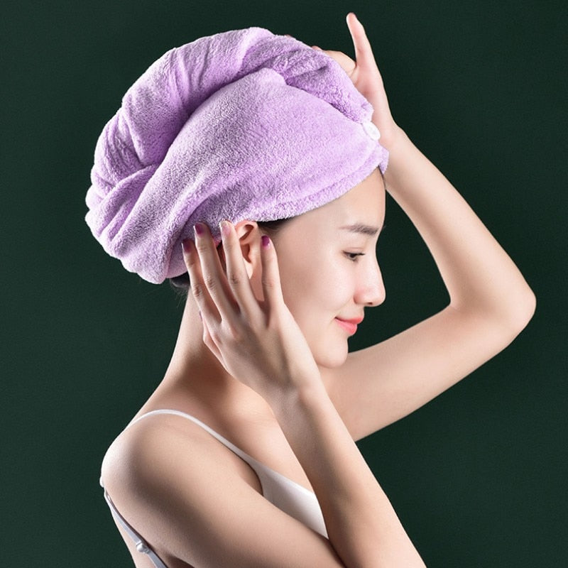 Magic Towel Dry Hair Quickly