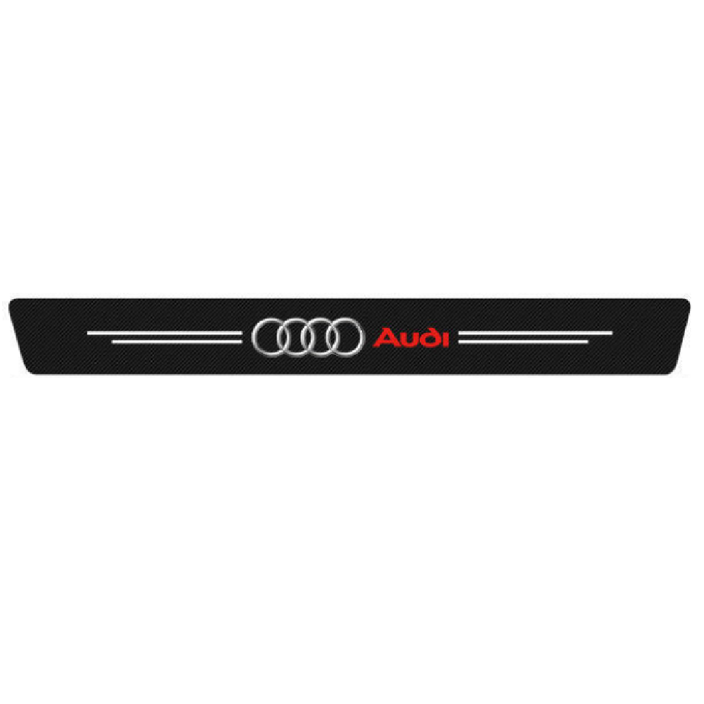 Car Door Sill Carbon Sticker Kit