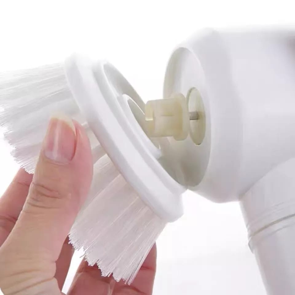 5 in 1 Electric Cleaning Brush + Gift Holder