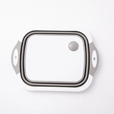 Retractable Basin and Multipurpose Cutting Board