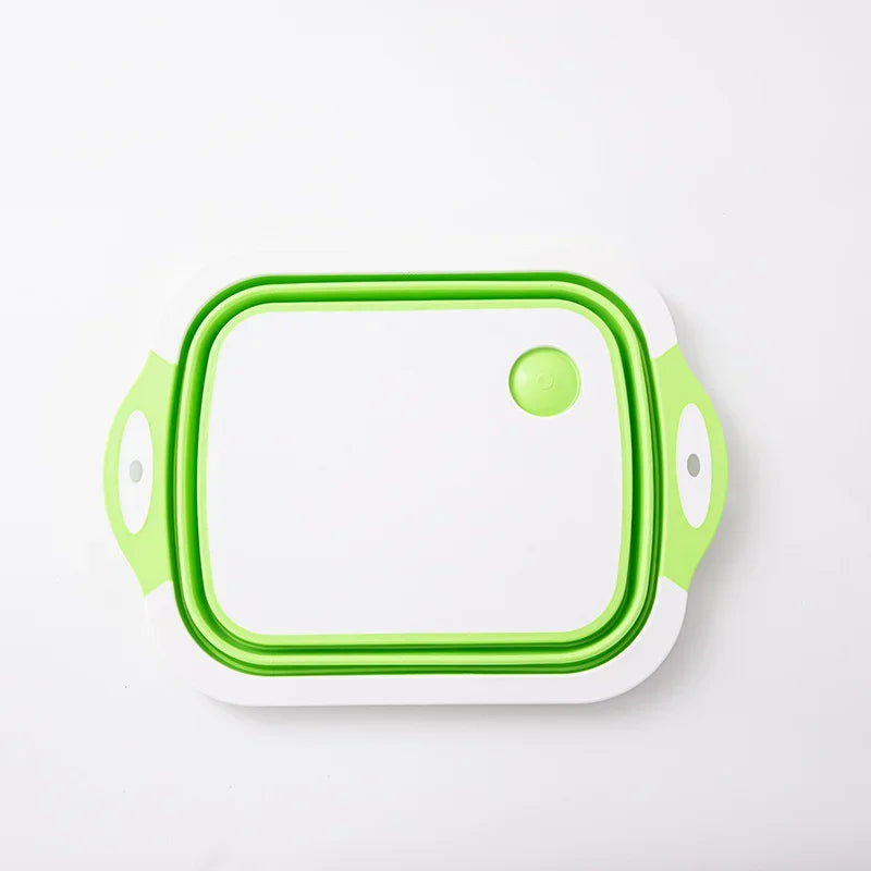 Retractable Basin and Multipurpose Cutting Board
