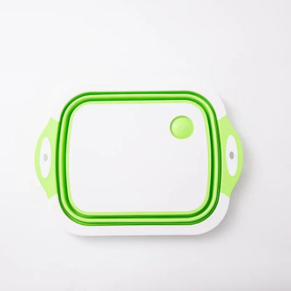 Retractable Basin and Multipurpose Cutting Board