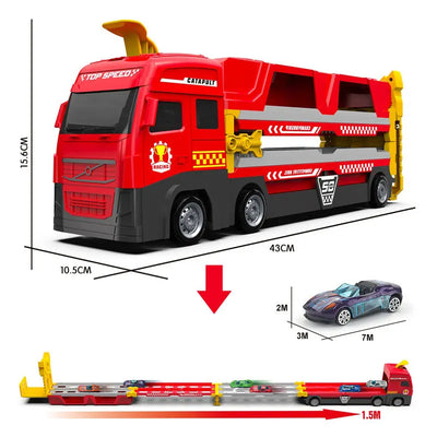 Transformer Truck with Race Track