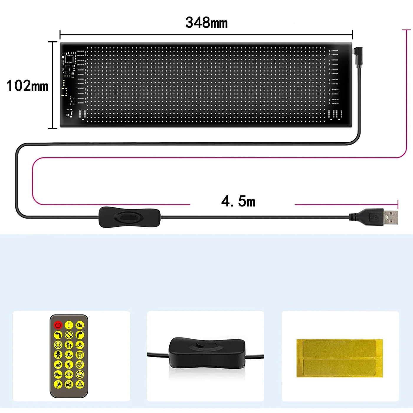 Customizable LED Sign Panel