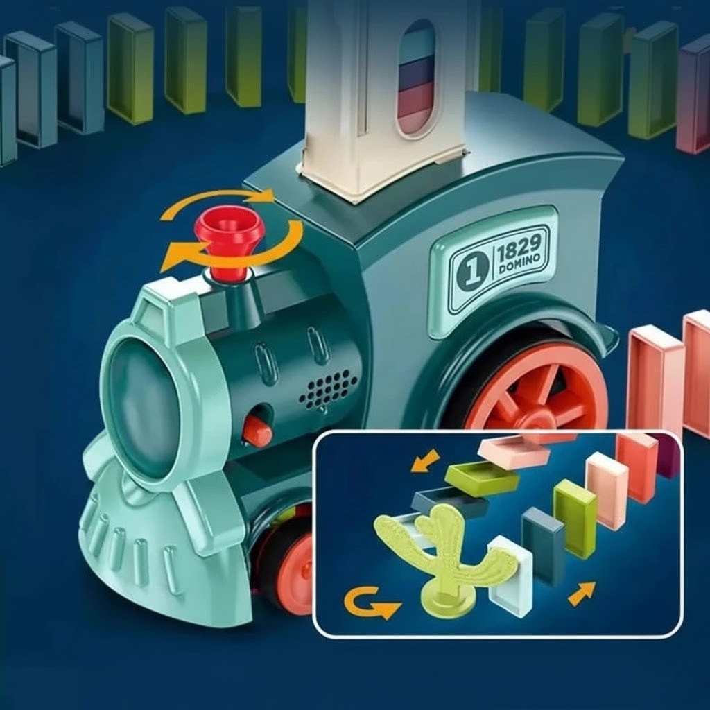 Domino Stacker Train