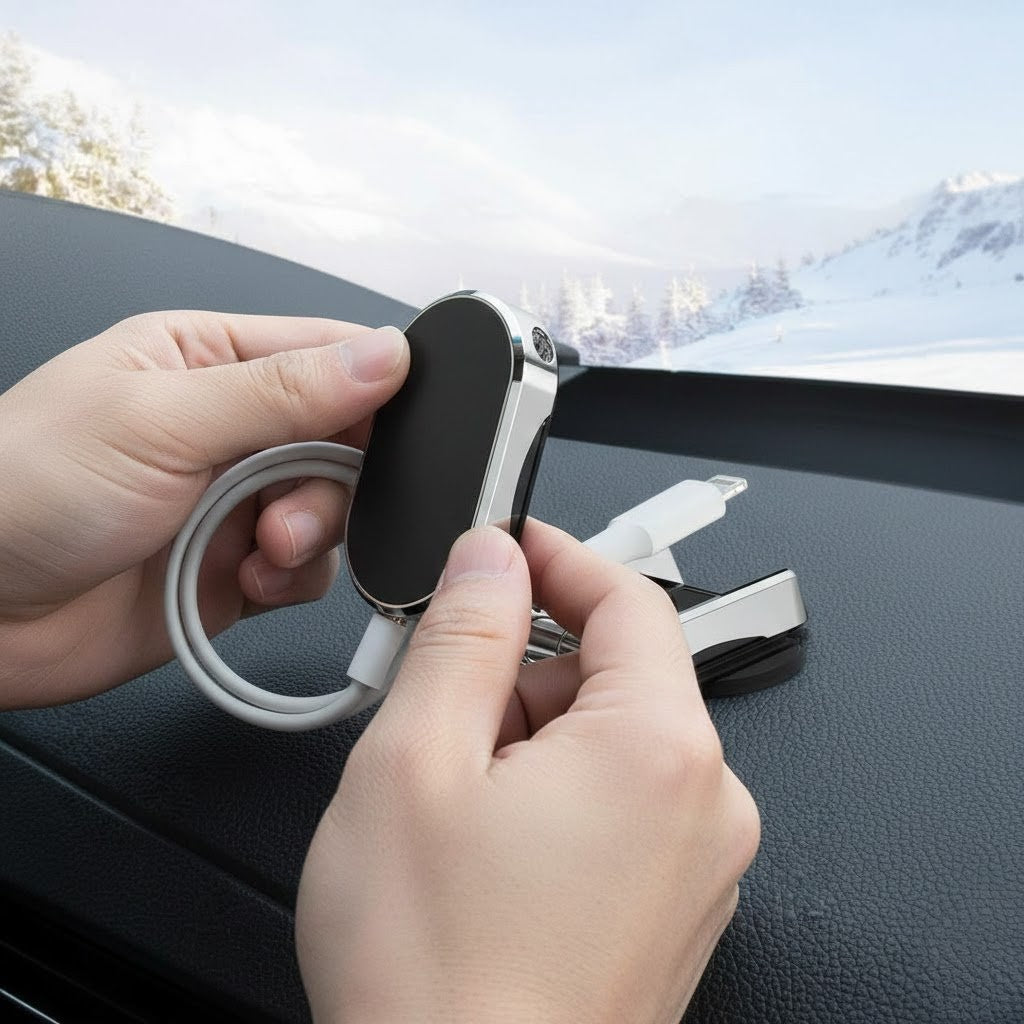 Discreet Cell Phone Holder for Cars