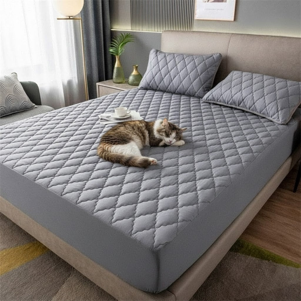 Waterproof Quilted Mattress Cover