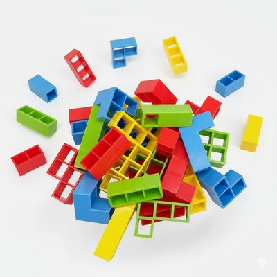 Team Tetris Game for Kids and Adults