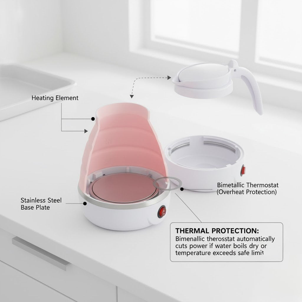 Portable Folding Electric Kettle