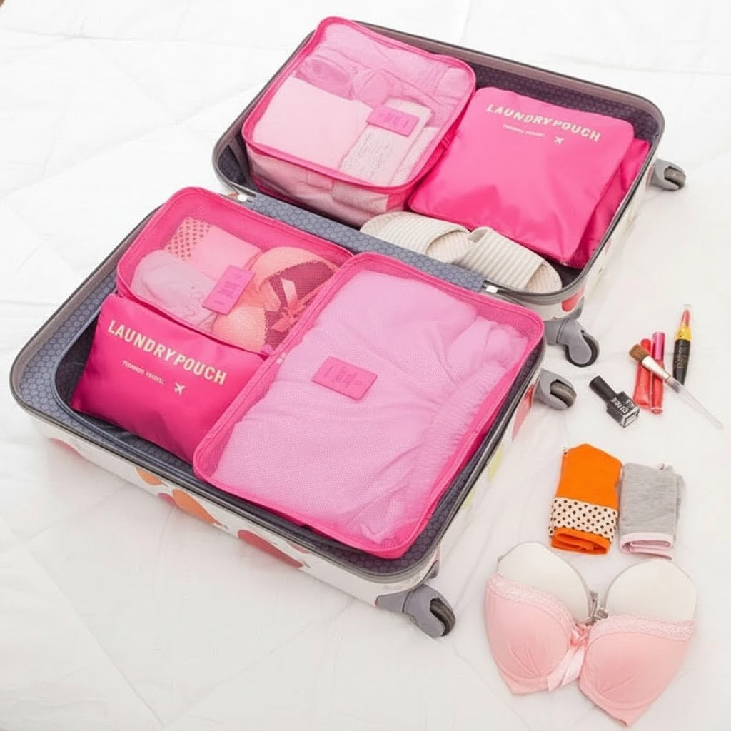 Travel Luggage Organizer Kit