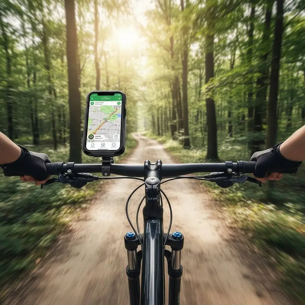 Waterproof Handlebar Mount for Bicycles and Motorcycles
