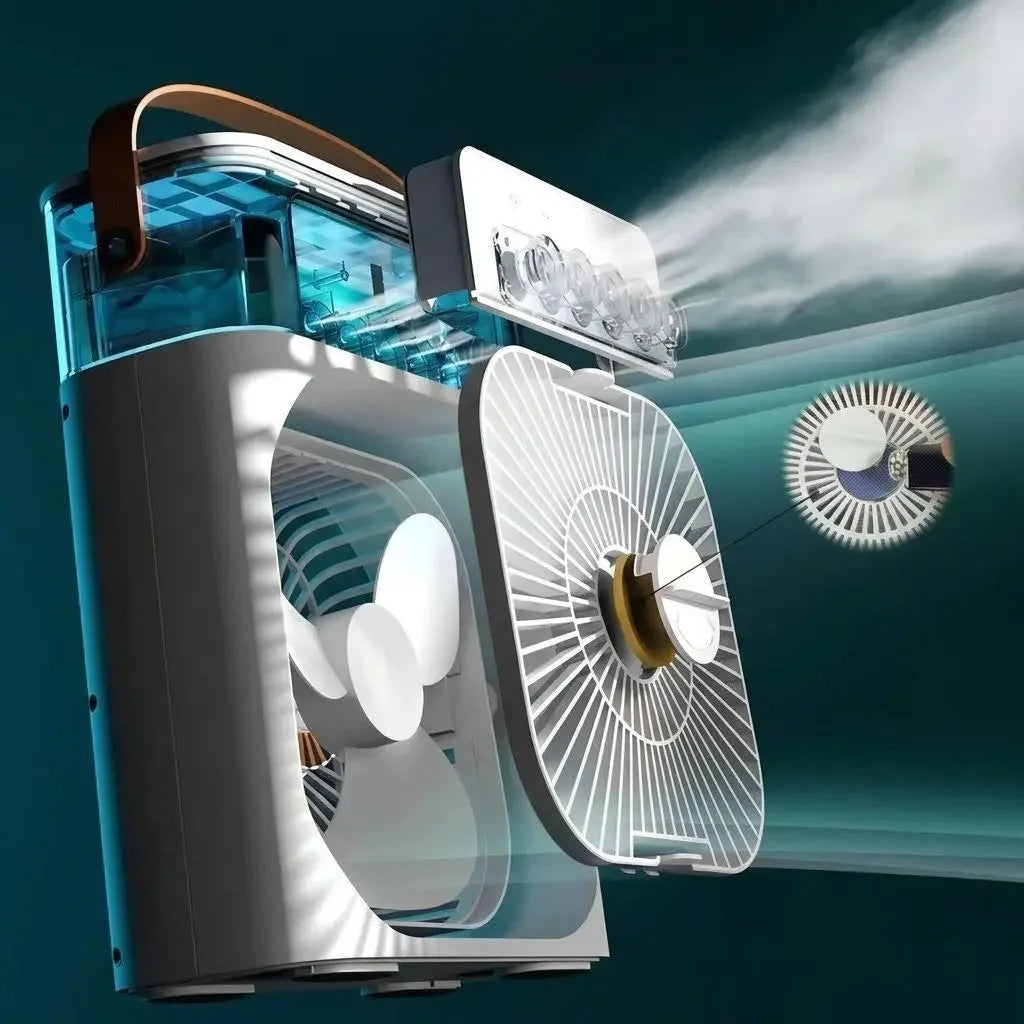 Portable Mini Humidifier Fan