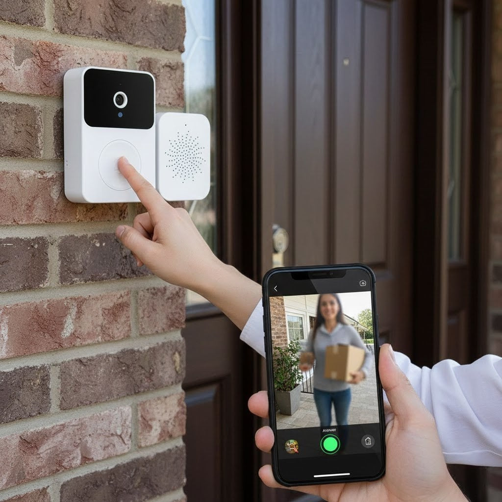 Smart Doorbell with Camera and WIFI