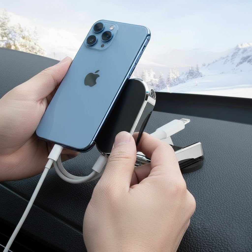 Discreet Cell Phone Holder for Cars