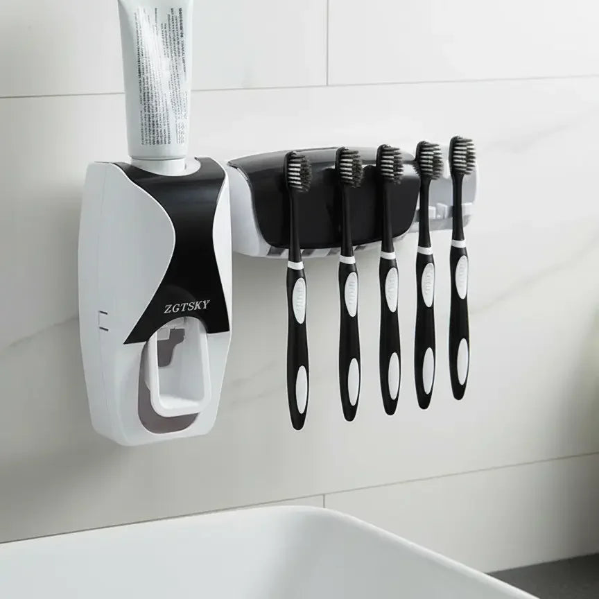 Toothbrush and Toothpaste Holder ZTSKY