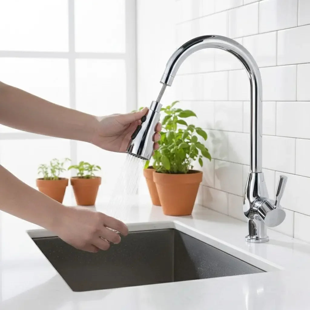 Chrome Kitchen Faucet