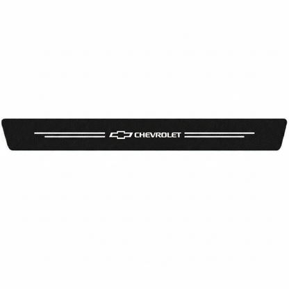 Car Door Sill Carbon Sticker Kit