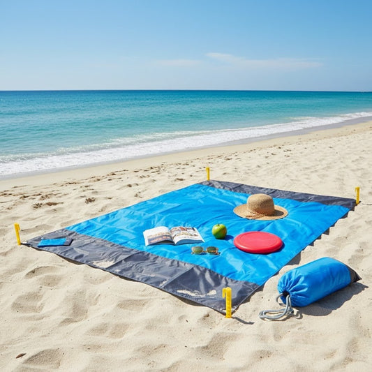 Mr. Beach Beach Sand Mat