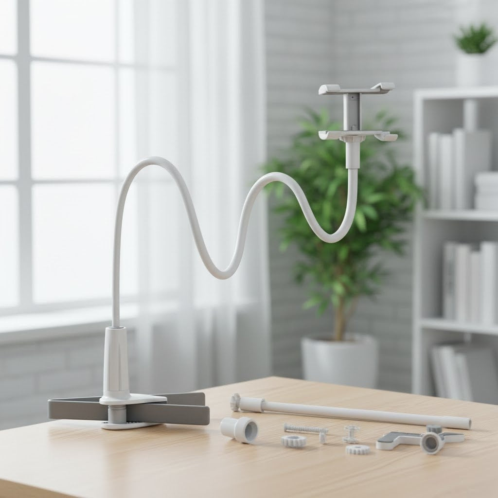 Cell Phone Holder with Bed Extension