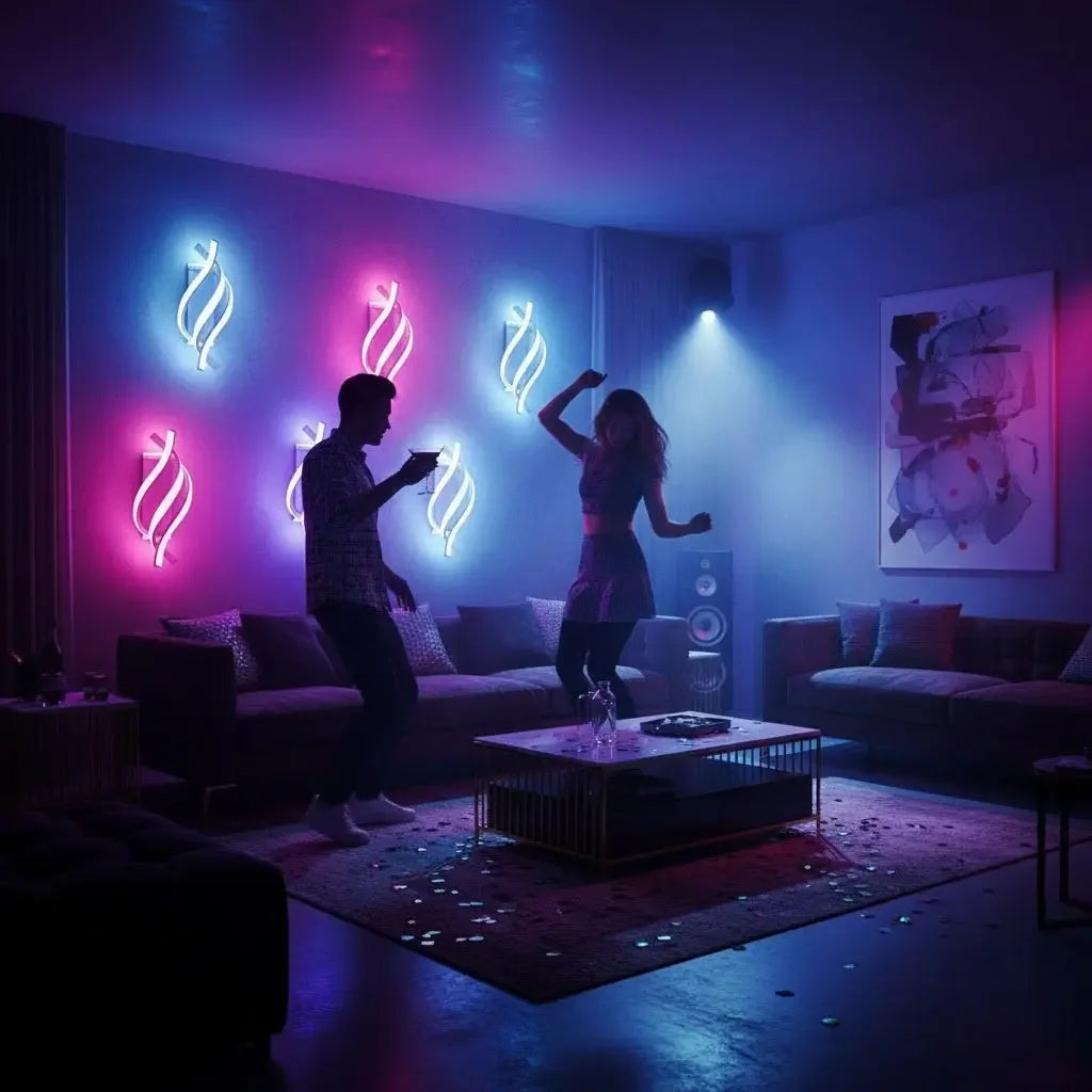 Modern Spiral LED Wall Sconce