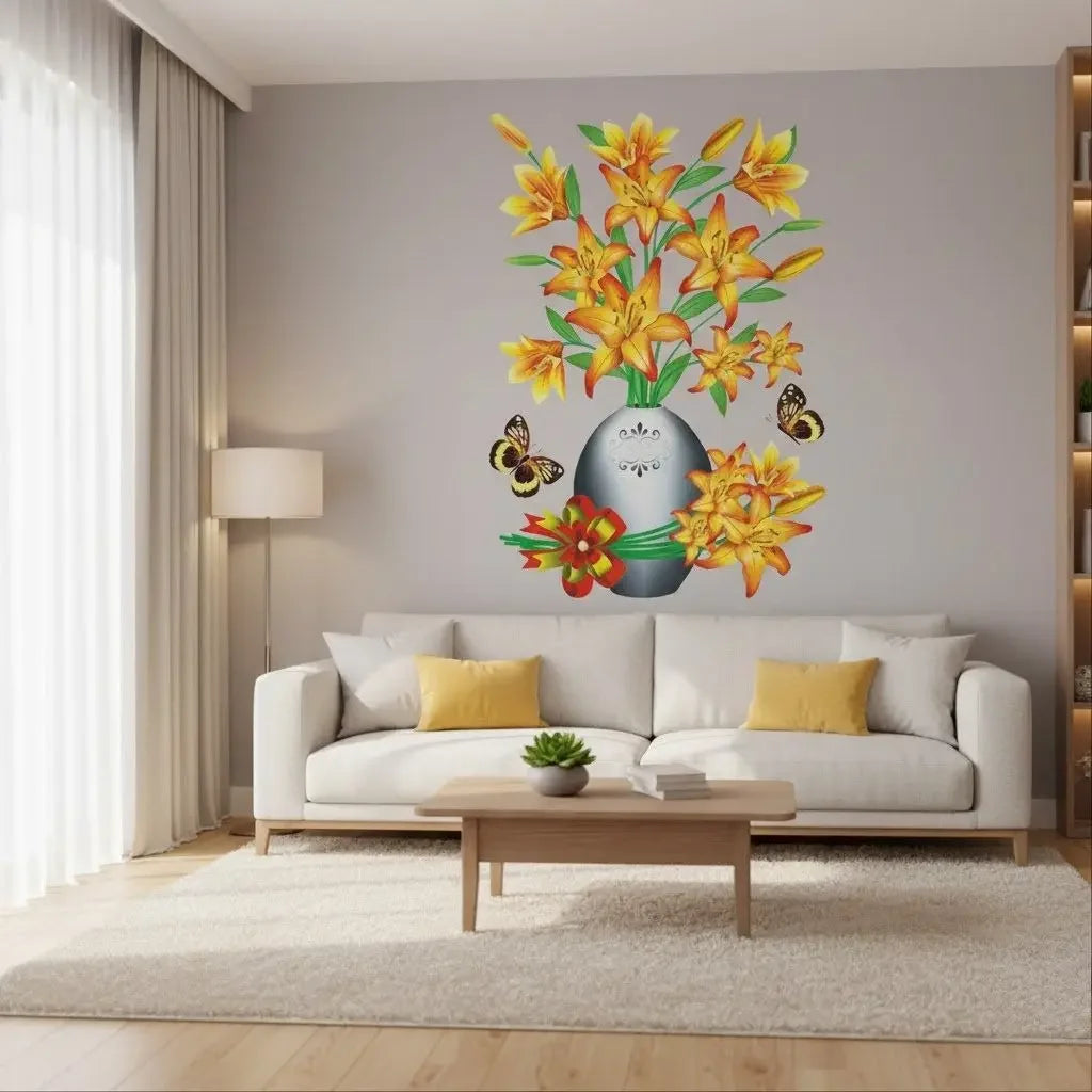 3D Flower Sticker