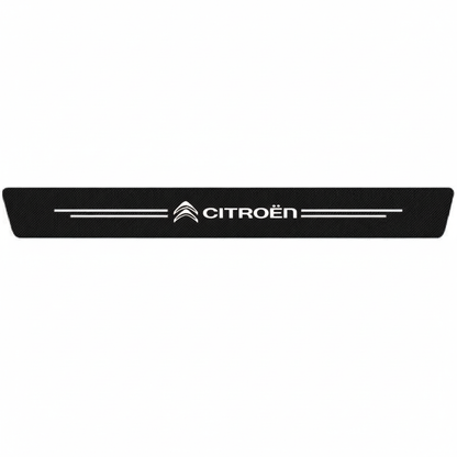 Car Door Sill Carbon Sticker Kit