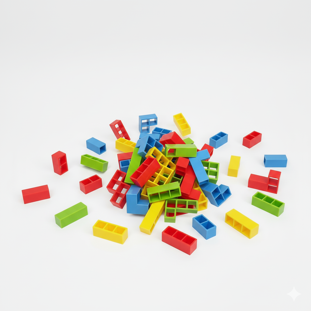 Jeu de Tetris en équipe pour enfants et adultes