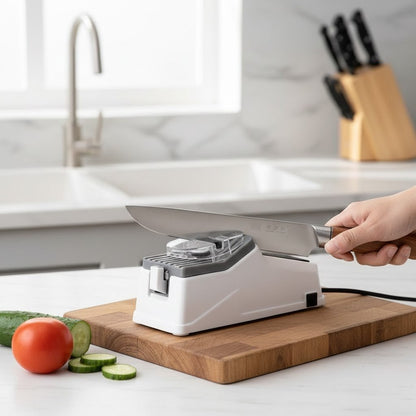 Electric Knife Sharpener and Sharpener
