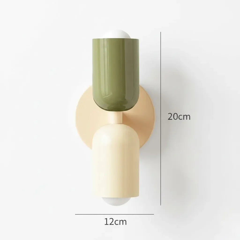 Minimalist Double Wall Sconce Modern Lighting