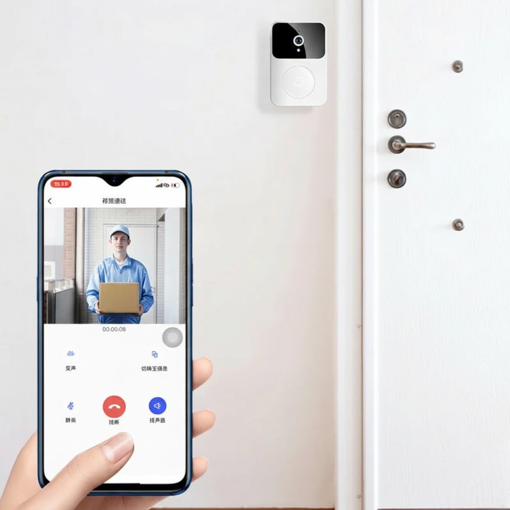 Smart Doorbell with Camera and WIFI