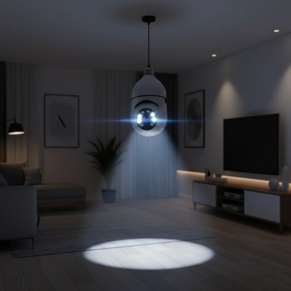 360 Degree Wi-Fi Security Camera Full HD 1080p With Microphone Recorder