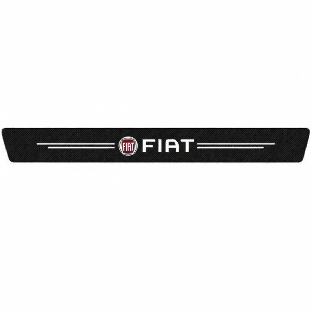 Car Door Sill Carbon Sticker Kit