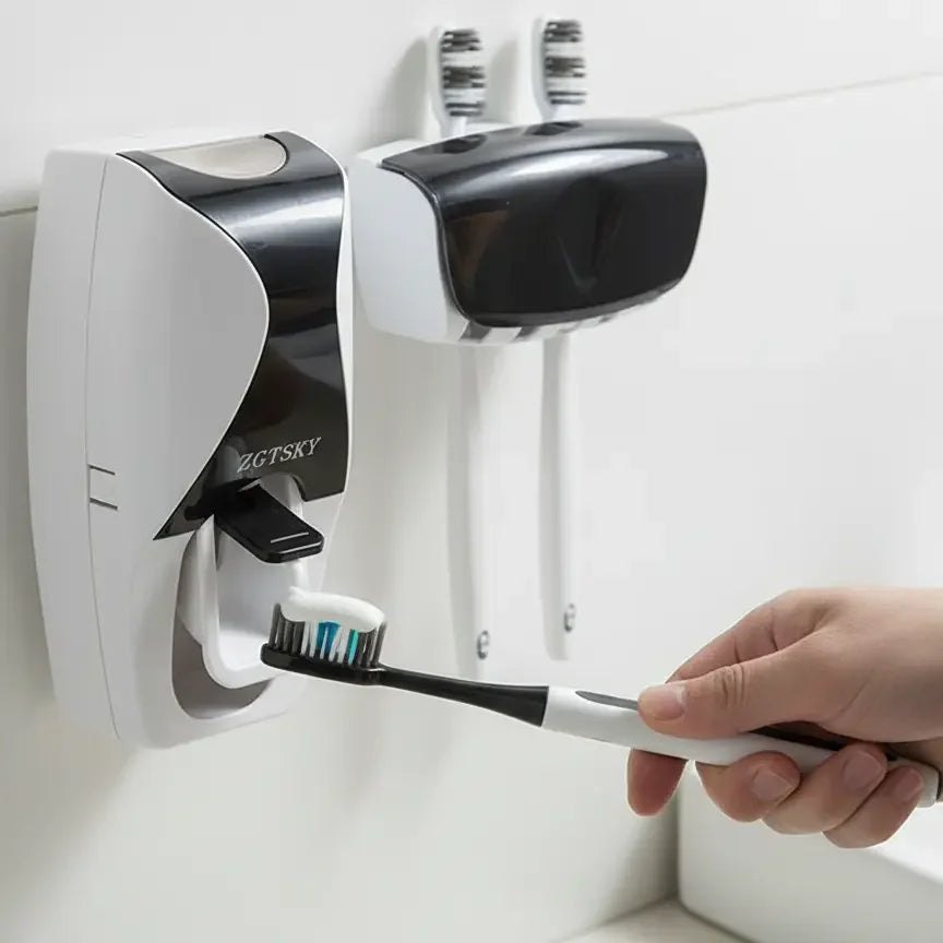 Toothbrush and Toothpaste Holder ZTSKY