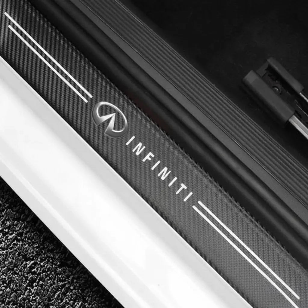 Car Door Sill Carbon Adhesive Kit