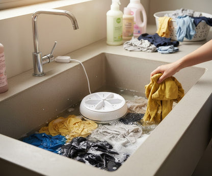 Mini Portable Ultra Sonic Washer