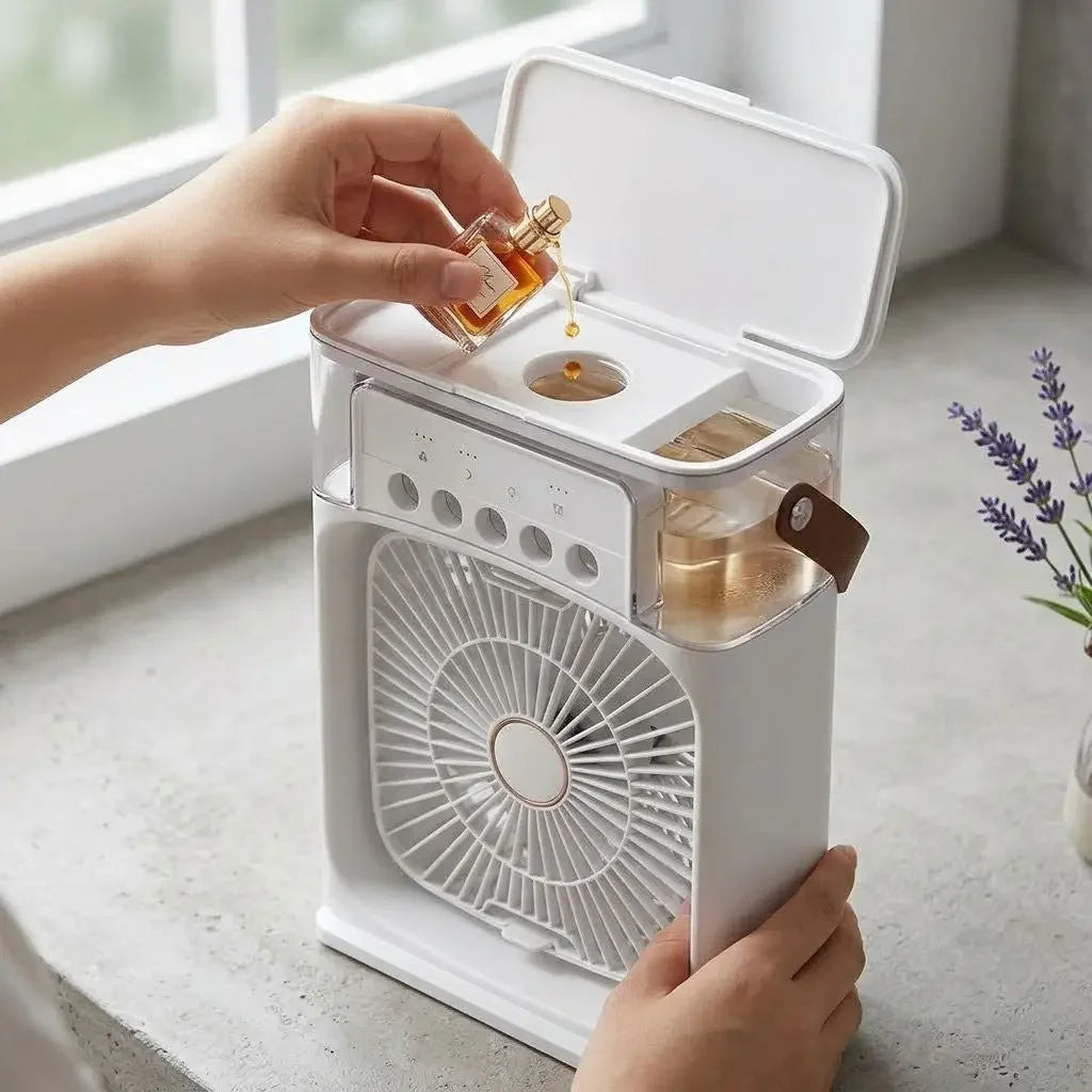 Portable Mini Humidifier Fan